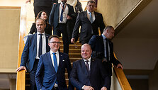 Szymon Holownia, Saulius Skvernelis