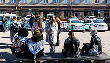 Protesto eisena &bdquo;Už laisvą Palestiną&ldquo;