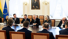 Prezidentas susitiko užsienio politikos ir saugumo klausimams aptarti