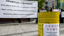 Piketas prie Ekonomikos ir inovacijų ministerijos