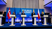 Mette Frederiksen, Volodymyras Zelenskis, Markas Rutte, Gitanas Nausėda, Andrzej Duda, Nicusoras Danas