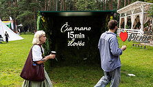 15min stendas &bdquo;Jaunas Kaip Vilnius&ldquo; festivalyje