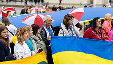 150-asis Ukrainos palaikymo mitingas