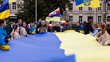 150-asis Ukrainos palaikymo mitingas