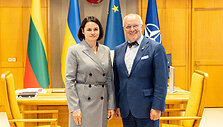 Sviatlana Cichanouskaja, Juozas Olekas