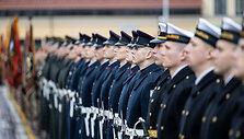 I&scaron;kilminga Kra&scaron;to apsaugos ministrų pasikeitimo ceremonija