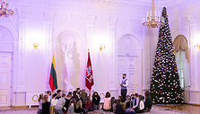 Prezidentūros Kalėdų eglutės įžiebimas