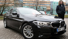 Policijos automobilio BMW 530D xDrive pristatymas