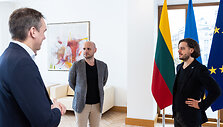Tomas Okmanas ir Eimantas Sabaliauskas