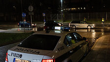 Naktinis kelių policijos reidas