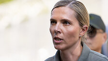 Agnė Bilotaitė lankosi Pū&scaron;kų užkardoje