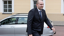 Spaudos konferencija po &Scaron;vietimo ministro susitikimo su &scaron;vietimo profesinių sąjungų vadovais