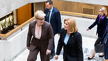 Ingrida &Scaron;imonytė susitiko su naująja Latvijos Ministre Pirmininke Evika Siliņa