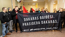 Dakaro ralio dalyvių sutikimas oro uoste