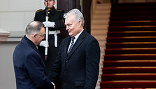 Gitanas Nausėda susitiko su Lenkijos Prezidentu Andrzejumi Duda