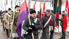 1863&ndash;1864 m. sukilimo pagerbimo ceremonija Rasų kapinėse