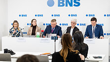 Spaudos konferencija apie mi&scaron;kų kirtimą