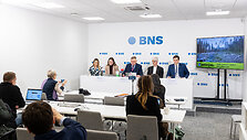 Spaudos konferencija apie mi&scaron;kų kirtimą