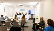 Spaudos konferencija: &bdquo;2023 m. pagrindiniai ekonominiai ir socialiniai rodikliai&ldquo;