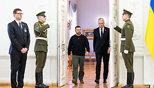 Lietuvos ir Ukrainos Prezidentų bendro parei&scaron;kimo pasira&scaron;ymas