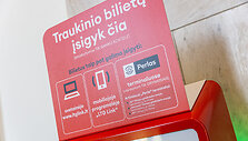 Bilietomatai Vilniaus traukinių stotyje