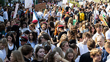 Vilniaus universiteto (VU) studentų ir bendruomenės eisena