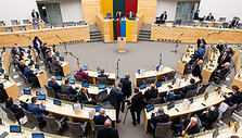 2024&ndash;2028 metų kadencijos seimo pirmasis posėdis