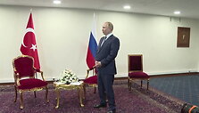 V.Putinas prie&scaron; susitikimą su R.T.Erdoganu