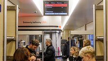 Pirmojo &bdquo;Stadler&ldquo; traukinio kelionės renginys