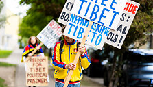  Pilietinė akcija, kurios metu Tibeto rėmimo grupė siekia atkreipti visuomenės bei Lietuvos politikų dėmesį į Kinijoje kalinamų politinių kalinių situaciją 