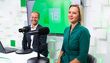 15min studijoje Vidaus reikalų viceministrė Sigita &Scaron;čajevienė, ISM vadybos ir ekonomikos universiteto rektorius Dalius Misiūnas
