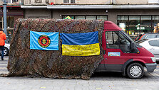 Paramos Ukrainai organizacijos Lietuvoje susivienijo į Didįjį konvojų