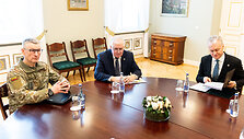 Valdemaras Rup&scaron;ys, Arvydas Anu&scaron;auskas, Gitanas Nausėda