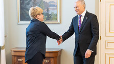 Ingrida &Scaron;imonytė, Gitanas Nausėda
