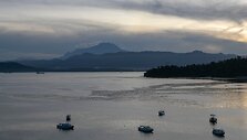 Kinabalu kalnas i&scaron; Gajos salos