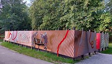 Meilės labirintas Alytaus Jaunimo parke