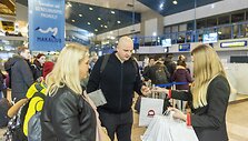 Į Keniją i&scaron;lydėti pirmieji tiesioginio skrydžio keleiviai