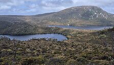 Įspūdingos Lop&scaron;io kalno (Cradle mountain) apylinkės