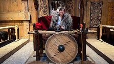 Vikingų muziejuje, Lofotenai, Norvegija