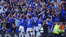 &bdquo;Everton&ldquo; i&scaron;likimą &bdquo;Premier&ldquo; lygoje užtikrino Abdoulaye Doucoure pelnytas įvartis.