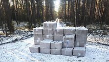 Kapčiamiesčio apylinkėse &ndash; milžini&scaron;kas kontrabandinių cigarečių radinys