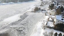 Neris ties Salių kaimu Kauno rajone
