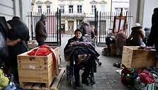 &bdquo;Stiprūs kartu&ldquo; dalija humanitarinę pagalbą Lvive