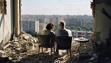 Dirbtinio intelekto generuoti vaizdai Ukrainos karo tema