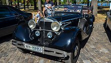 &bdquo;Hitlerio automobiliu&ldquo; vadinamas 1943m. Mercedes-Benz 770 (W150)