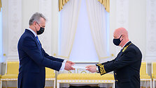 G.Nausėda priėmė Rusijos ambasadoriaus A.Isakovo skiriamuosius ra&scaron;tus