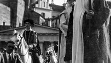 Žynių ir riterių pasitarimas dėl bazilisko nužudymo Reprezentacinių rūmų kieme (dabar Prezidentūra), 1931 m. gegužės 24 d.