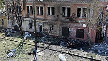 Charkivas po Rusijos dronų atakų 2025 m. liepos 7 d.