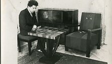 Birutiečių kambario baldai Kauno karininkų ramovėje, 1934