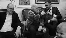 Keturios kartos: Vytautas V.Landsbergis, prof. Vytautas Landsbergis, Gabrielius Landsbergis ir mažasis Landsbergiukas